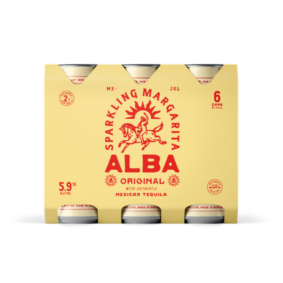 Alba Sparkling Original Margarita 6pk