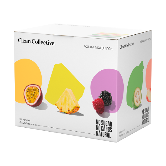 Clean Collective Vodka Mixed 6pack