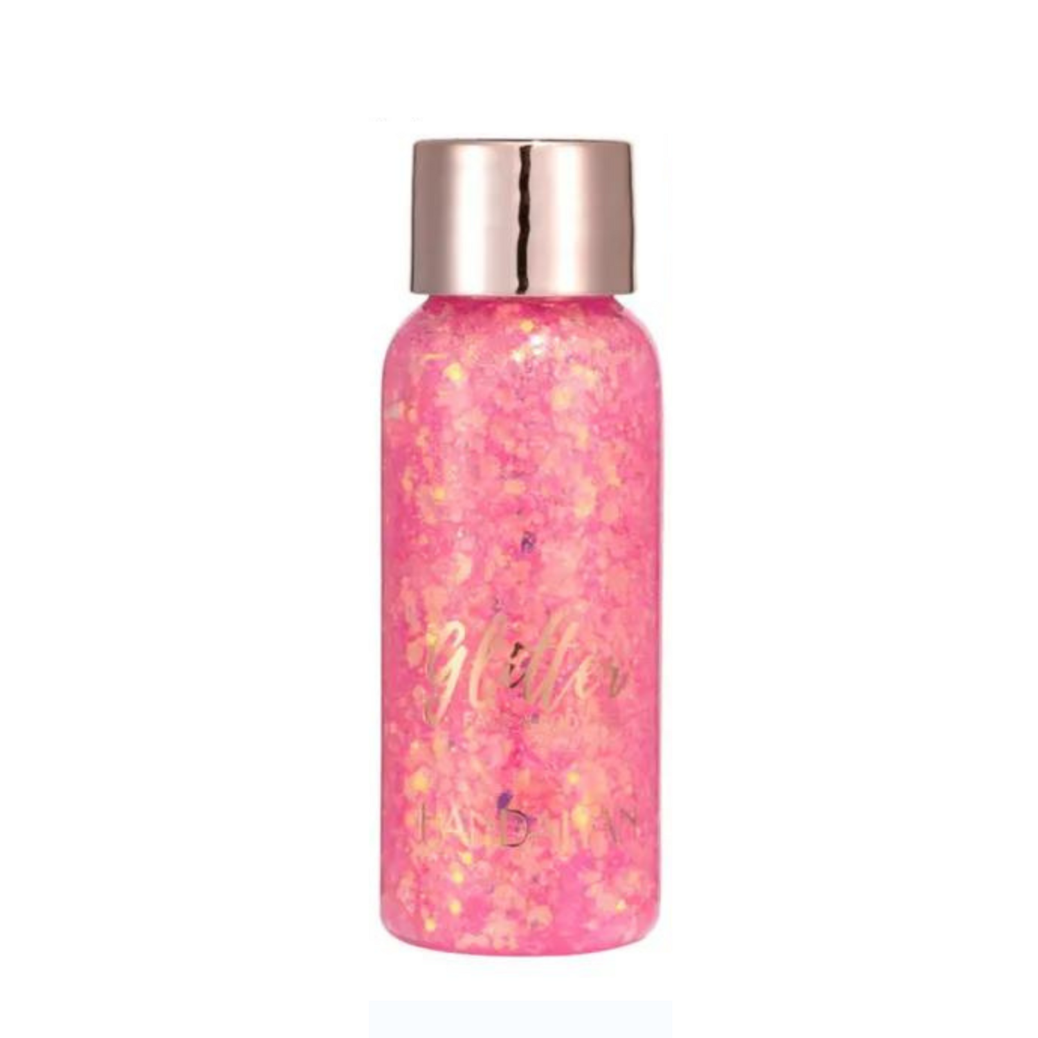 Pink Sequins Face Glitter Gel