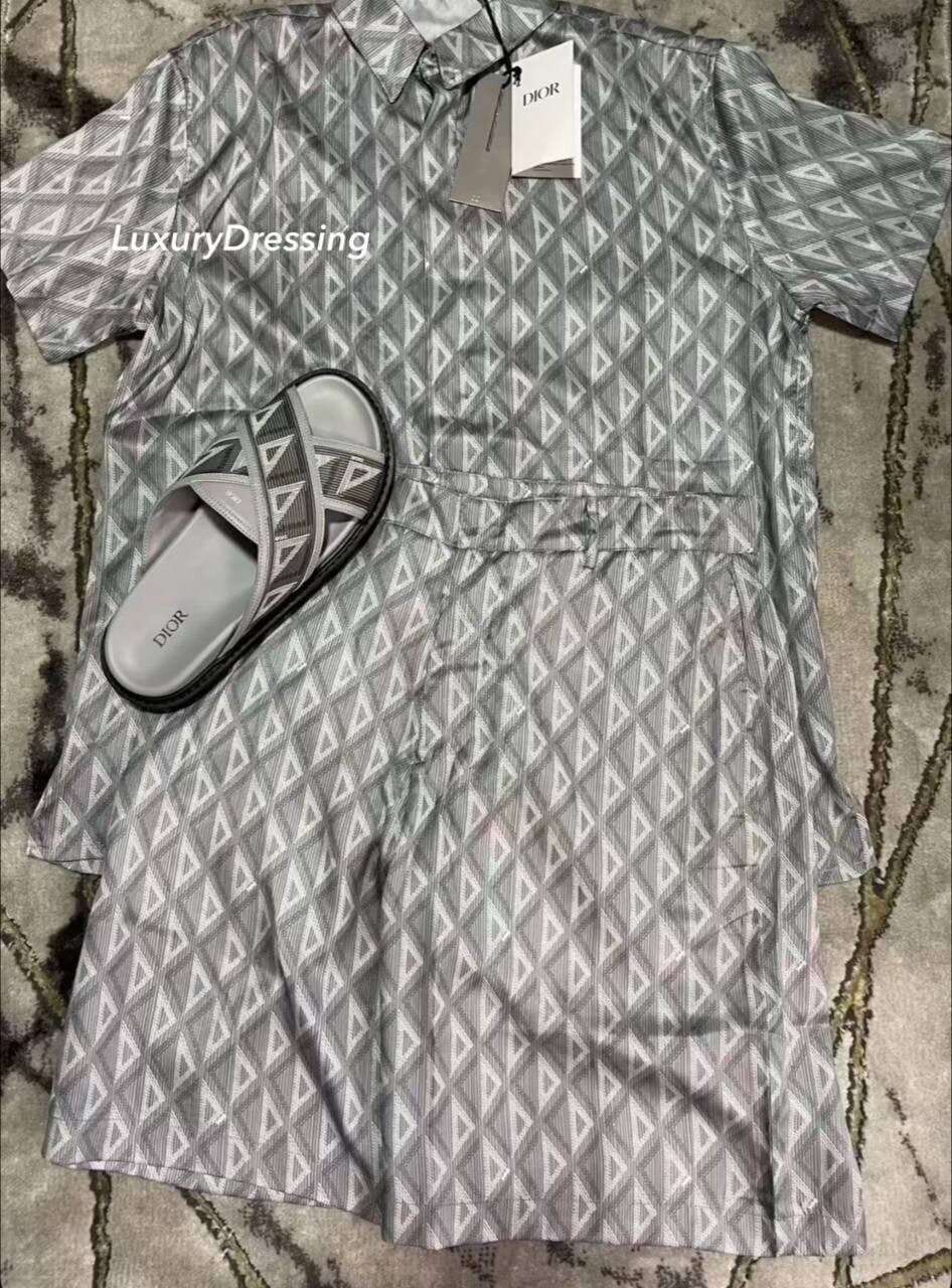 Dior set (short &amp; shirt)