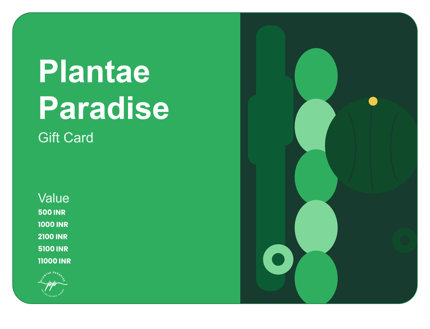 Rooted in Joy Gift Card Plant Gift Card