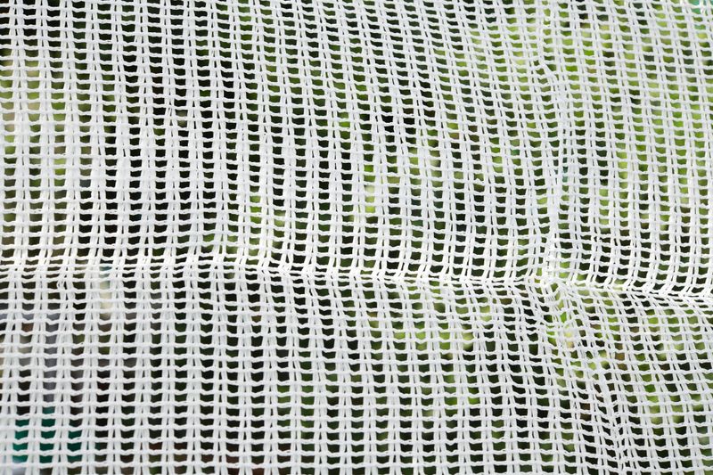 Premium White Tape Net - 50% Shade with Neat Weave