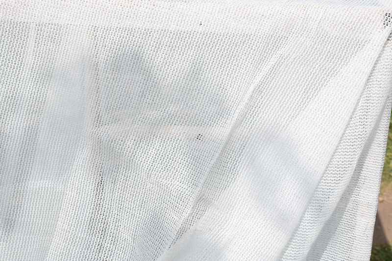 White Tape Shade Net - 40% Shade