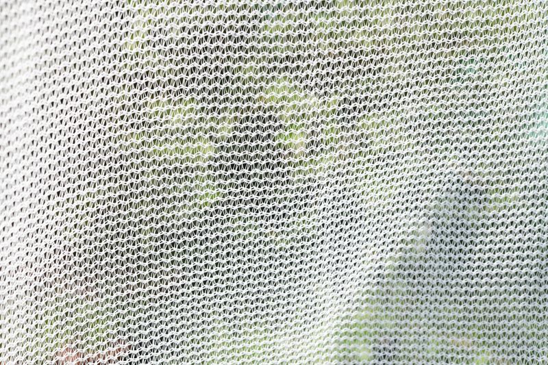 White Nylon Monofilament Shade Net - 50% Shade Long Life