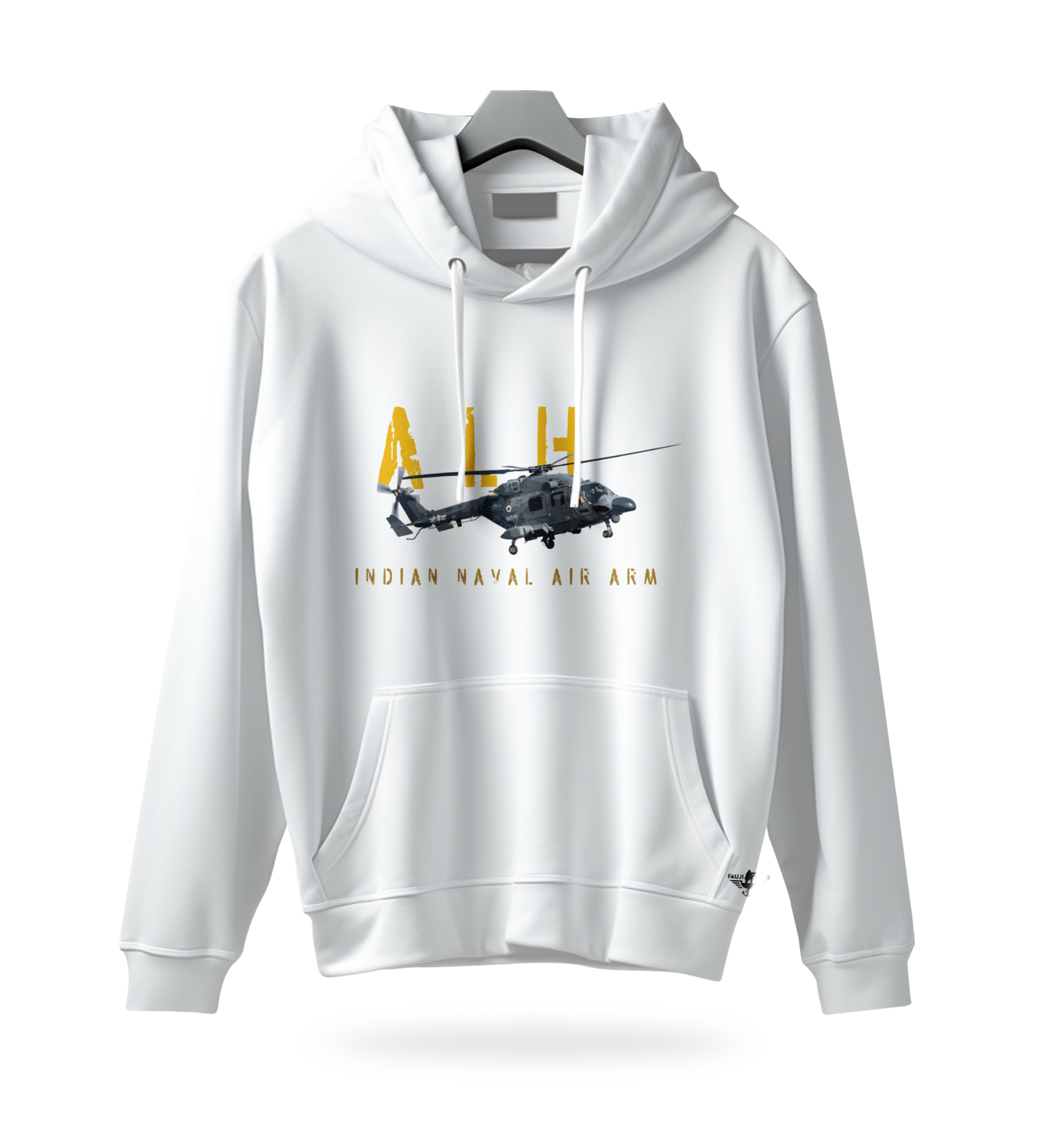 Balidan Parmo Dharam Hoodie, Size: Medium, Colour: White