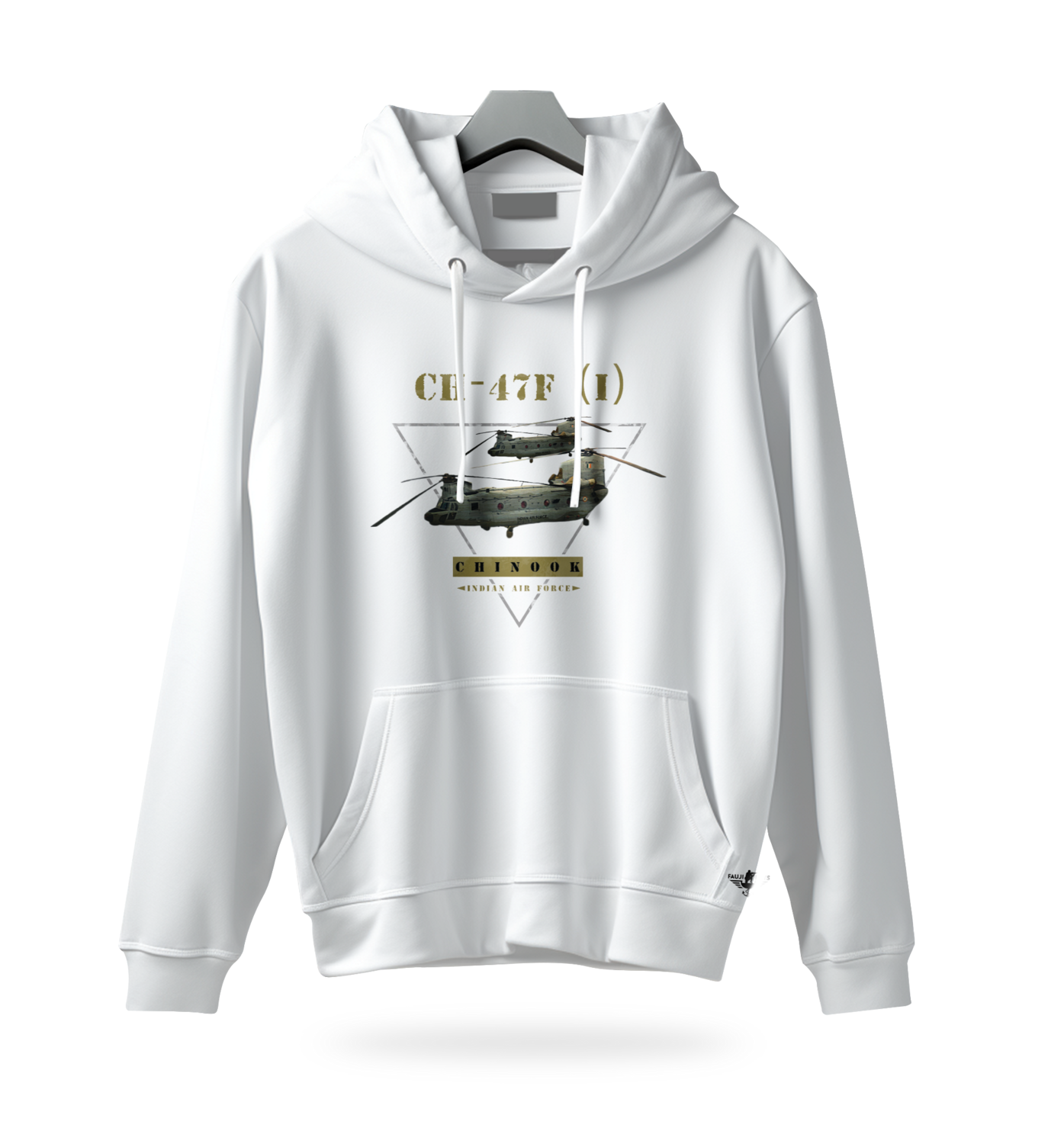 Chinook Hoodie, Size: Small, Colour: White