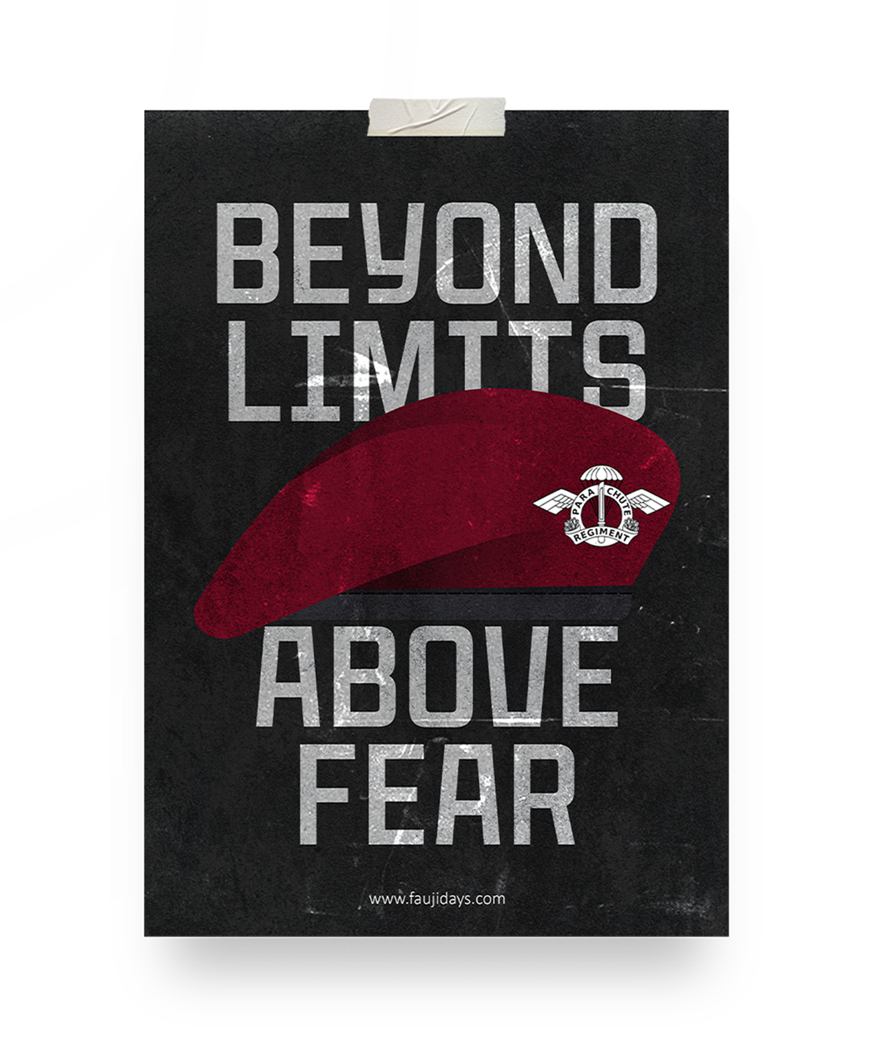 Parachute Regiment: Above Fear Poster