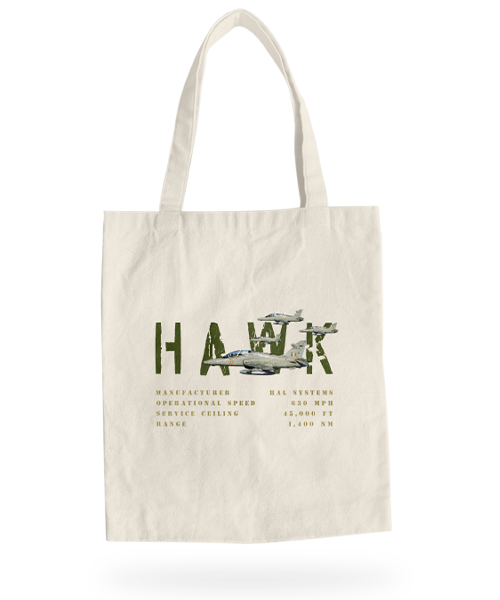 Indian Air Force (IAF) Hawk Tote Bag