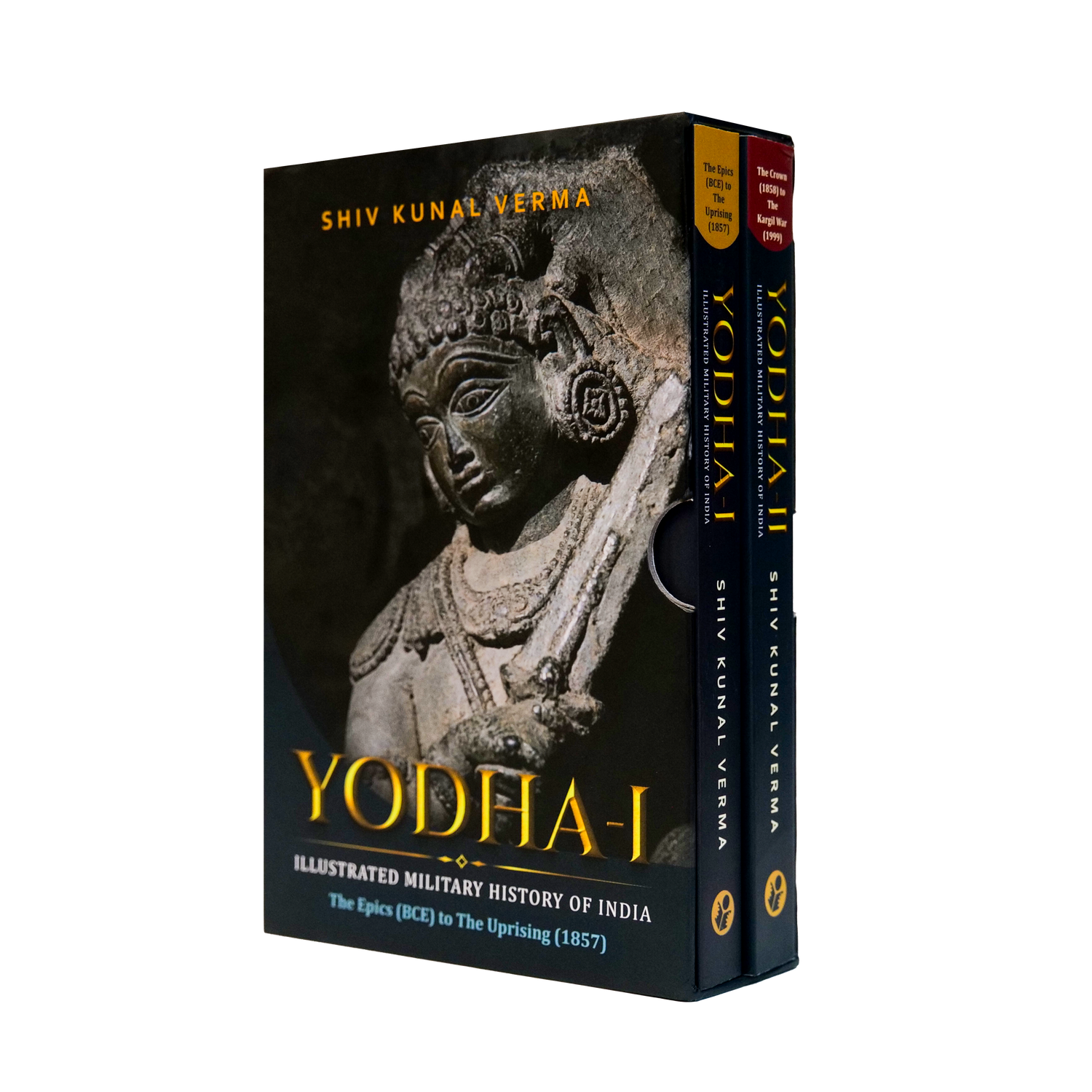 Yodha: Illustrated Military History of India Box Set (Set of 2 Books)