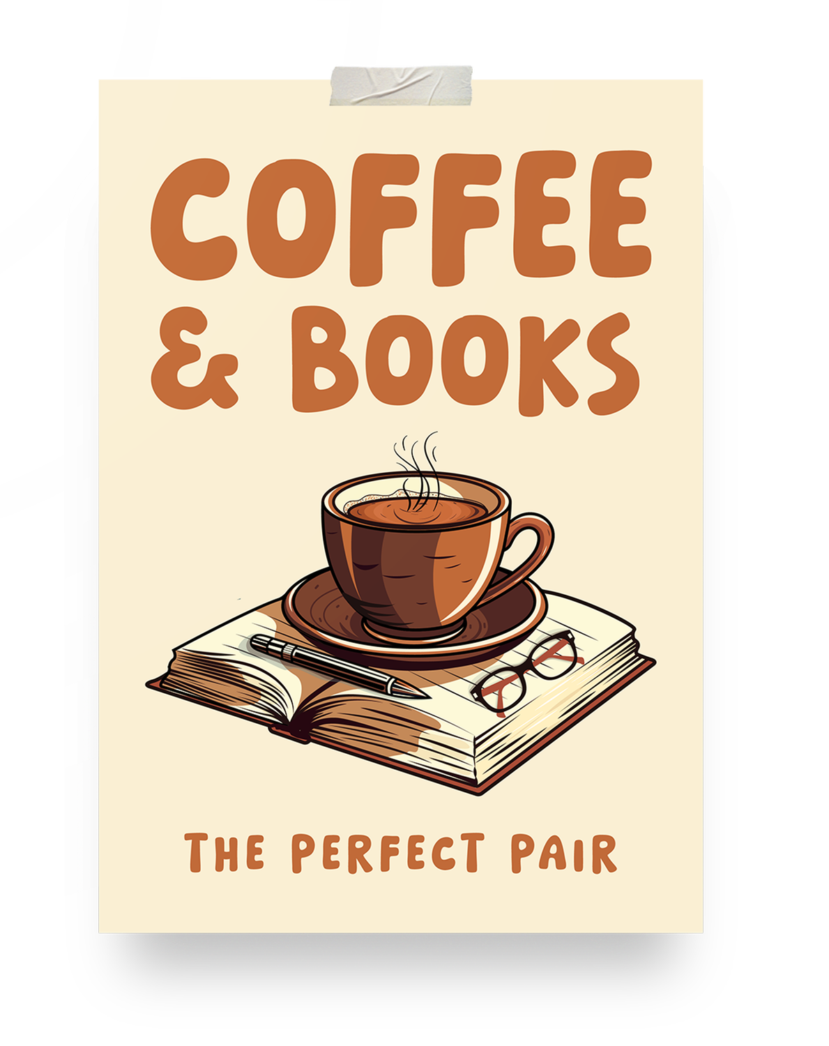 Coffee And Books Poster