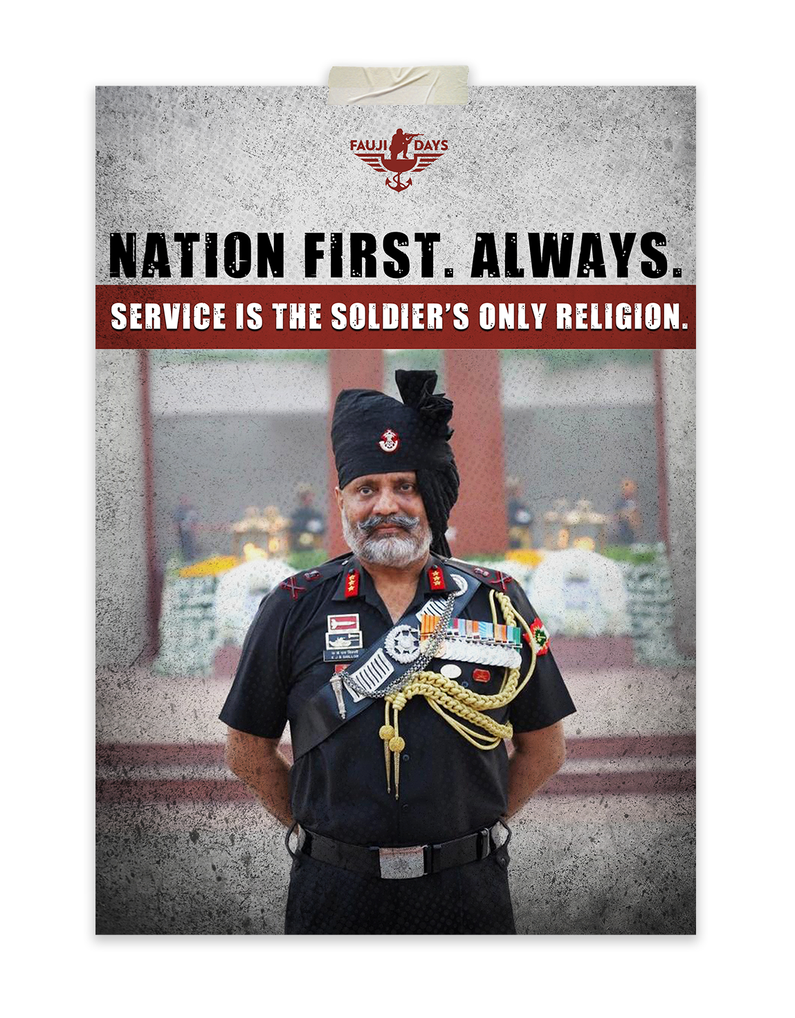 Nation First Always Poster