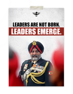 Leaders are not Born Poster
