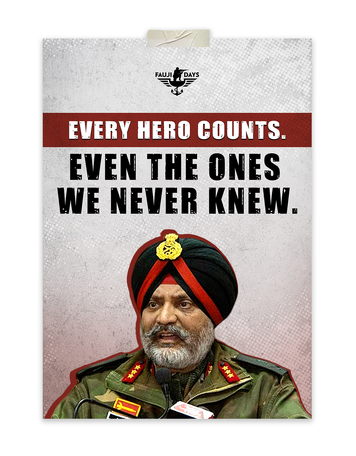 Every Hero Counts Poster