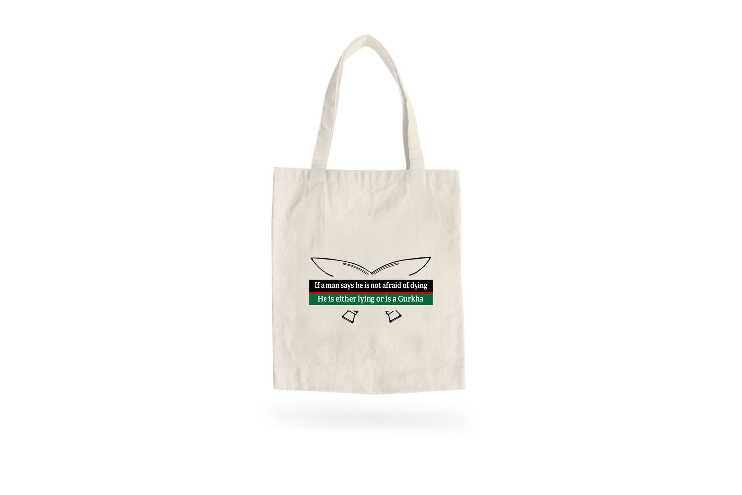 Sam Bahadur Gorkha Tote Bag