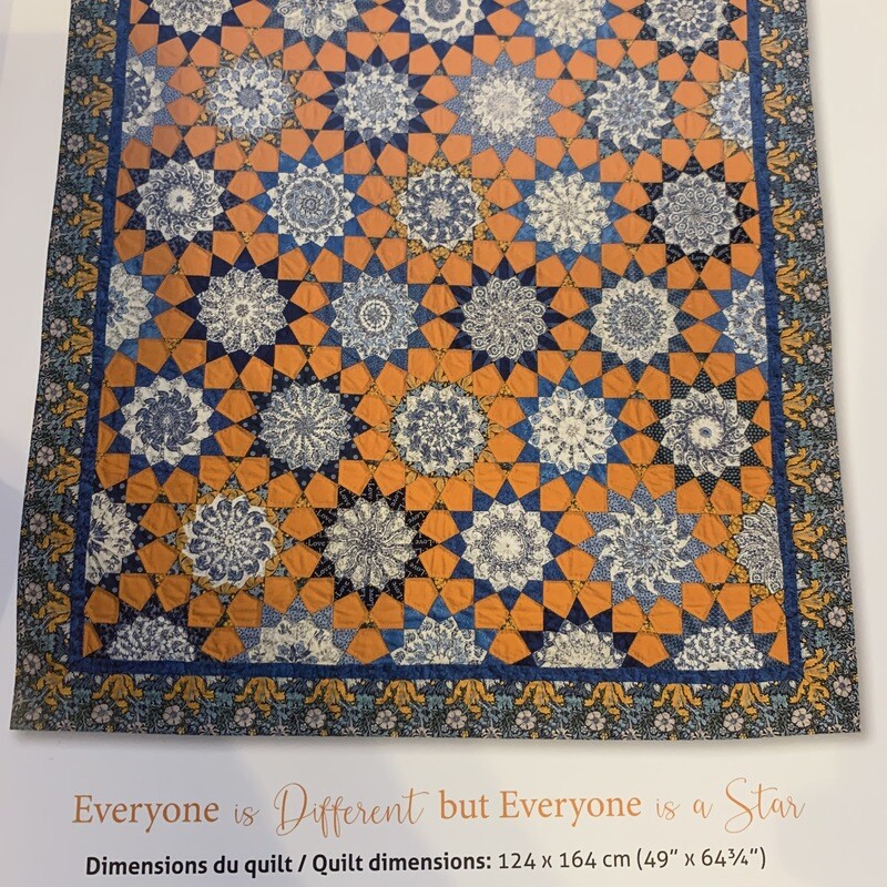 Everyone is Different But Everyone Is A Star - Millefiori Template set