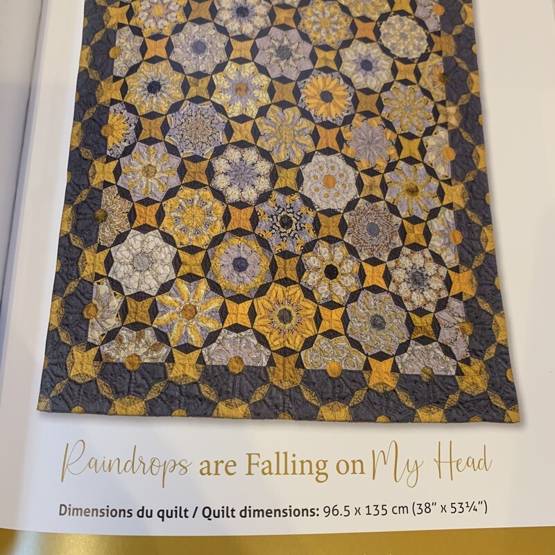 Raindrops Are Falling On My Head from the Millefiori Quilting Book 4