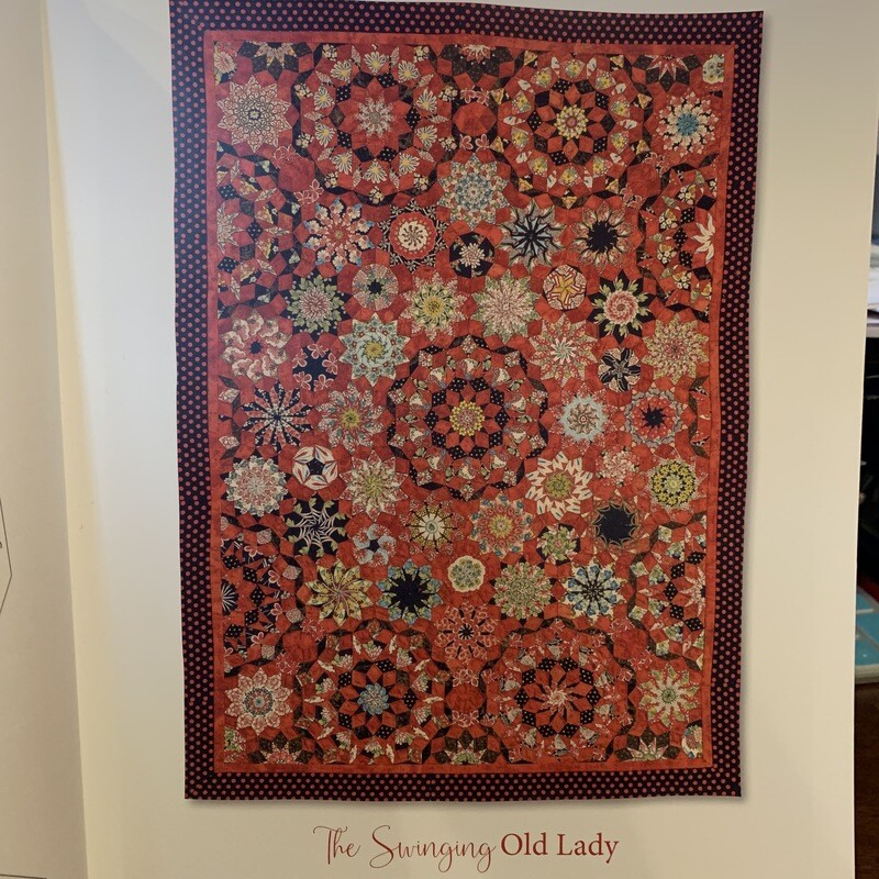 The Swinging Old Lady from the Millefiori Quilting Book 4