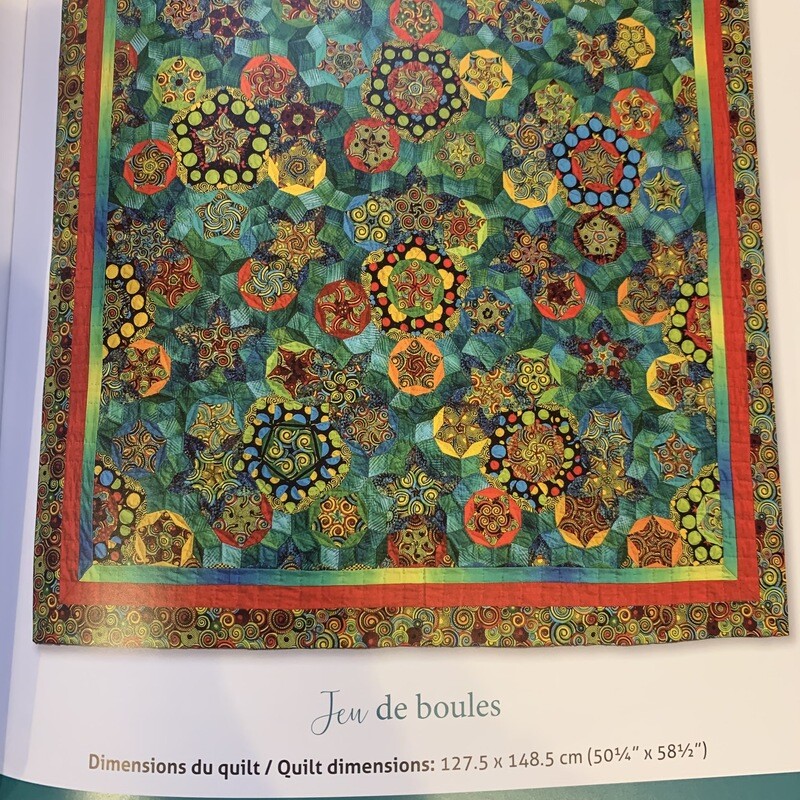 Jeu de Boules from the Millefiori Quilting Book 4