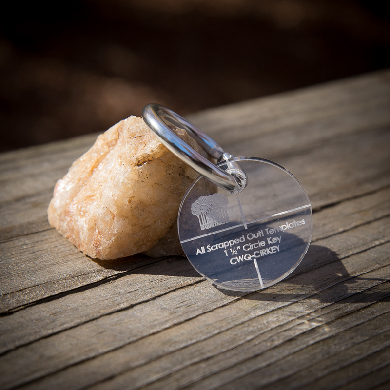 1.5&quot; Circle Keychain Template