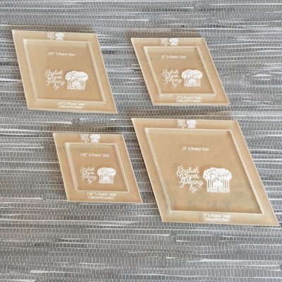 5 Point Star LARGE SET
