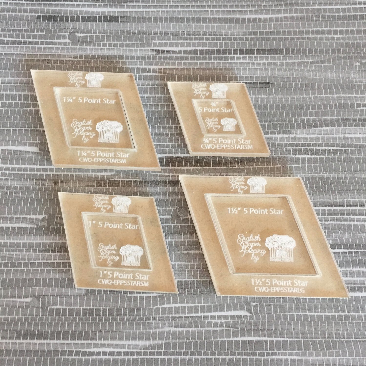 5 Point Star SMALL SET