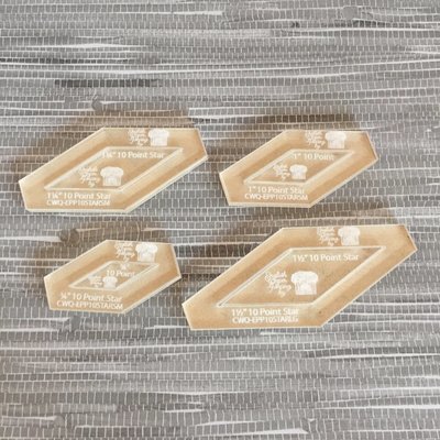 10 Pointed Star SMALL SET