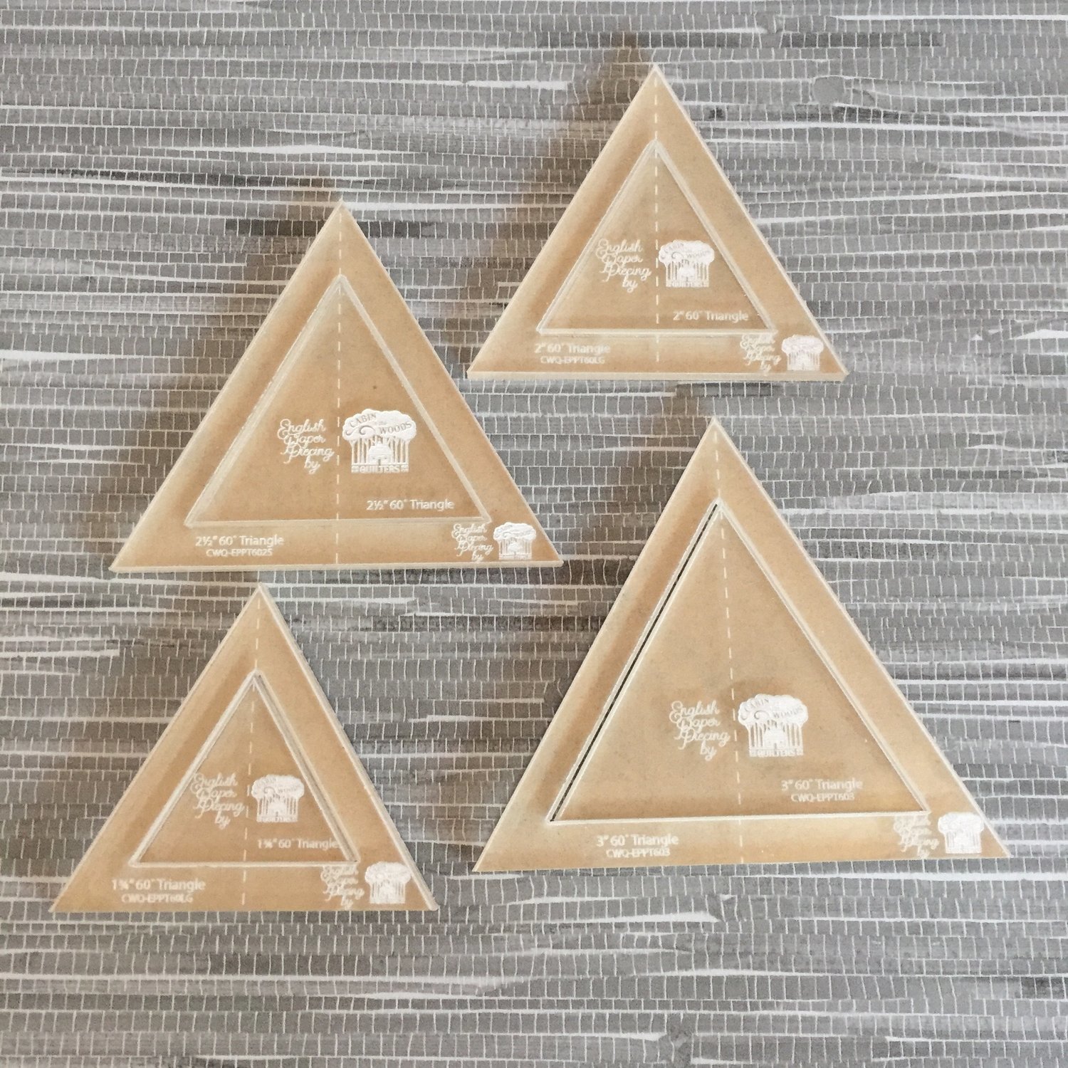 60˚ Triangle LARGE Set