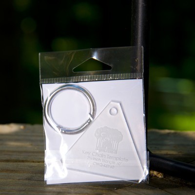 60 Triangle Keychain