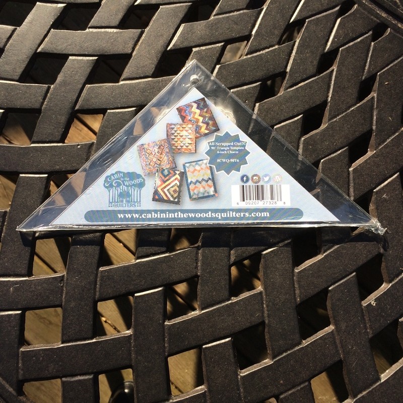 CWQ 90˚ Triangle 6 1/2&quot; Template
