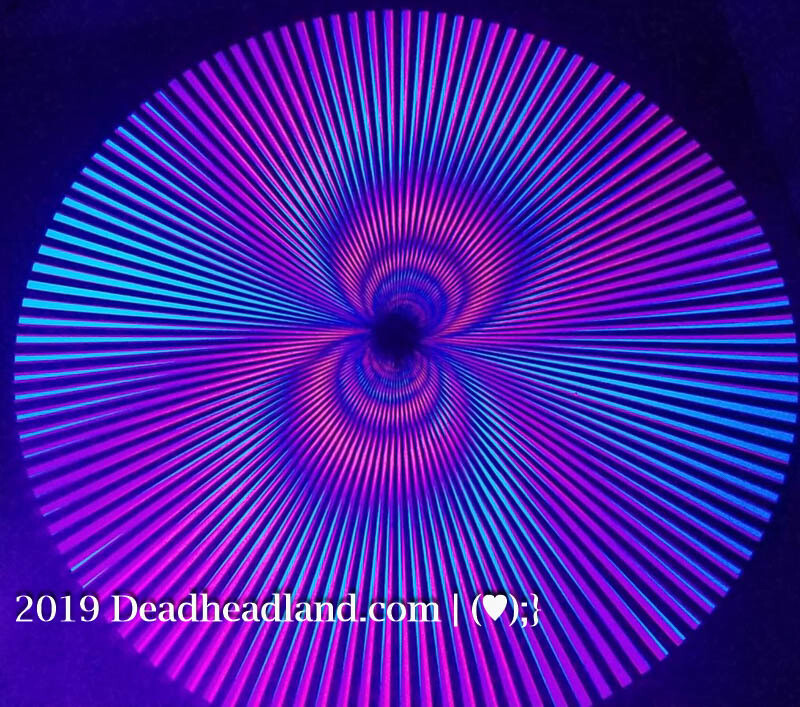 MINI ZONK (purple) | ©Vintage SCREENPRINT U.S.A. Black Light Poster