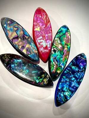 Acrylic handmade tatting shuttles