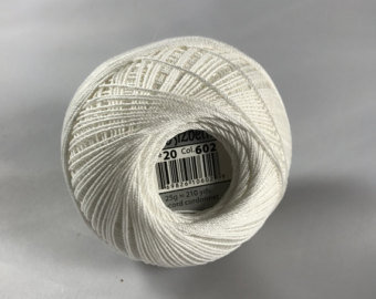 Col.602, Natural, Lizbeth thread