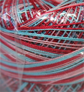 Col.118, Bubble Gum Mix, Lizbeth thread