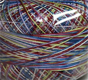 Col.128, March Breeze, Lizbeth thread