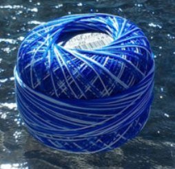 Col.143, Royal Wave, Lizbeth thread