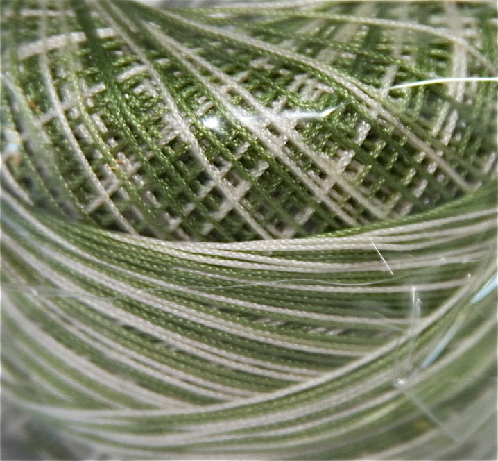 Col.144, Leaf Swirl, Lizbeth thread