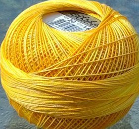 Col.180, Honey Drizzle, Lizbeth thread