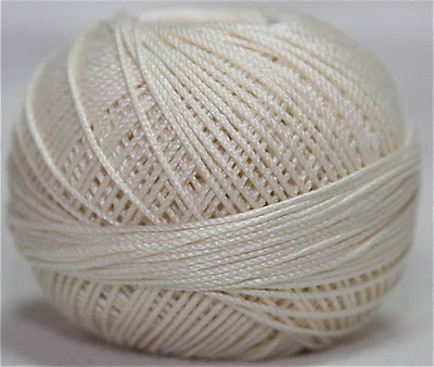 Col.610, Cream, Lizbeth thread
