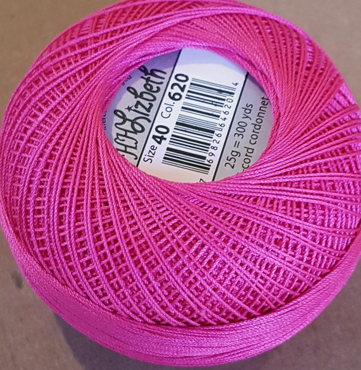 Col.620, Azalea Med., Lizbeth thread