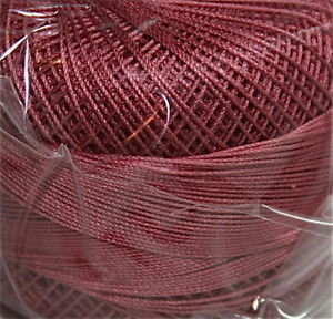 Col.627, Shell Pink Med, Lizbeth thread