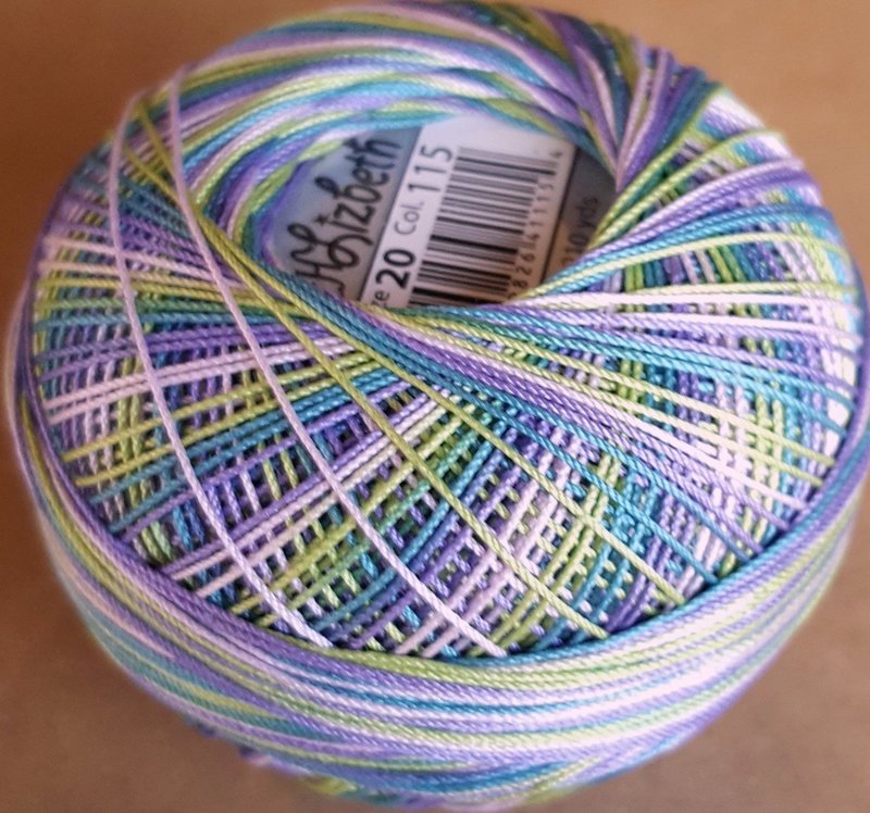 Col.115, Springtime, Lizbeth thread