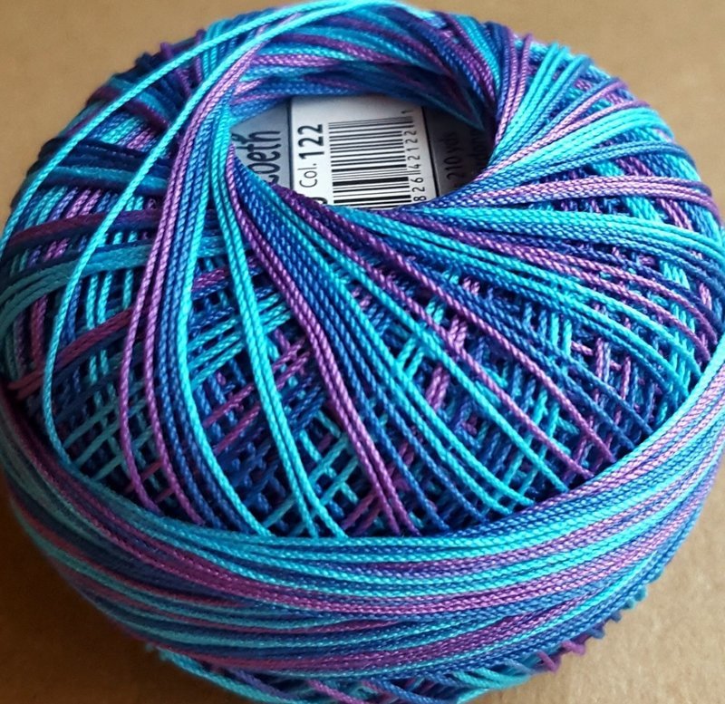 Col.122, Caribbean , Lizbeth thread