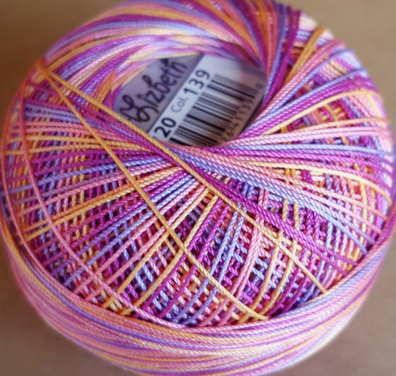 Col.139, Fruit Fizz, Lizbeth thread