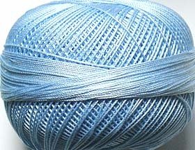 Col.649, Baby Blue, Lizbeth thread