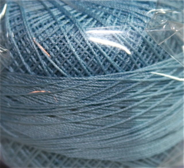 Col.655, Wedgewood Lt., Lizbeth thread