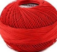 Col.669, Poppy Red, Lizbeth thread