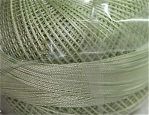Col.681, Pistachio Green Lt, Lizbeth thread