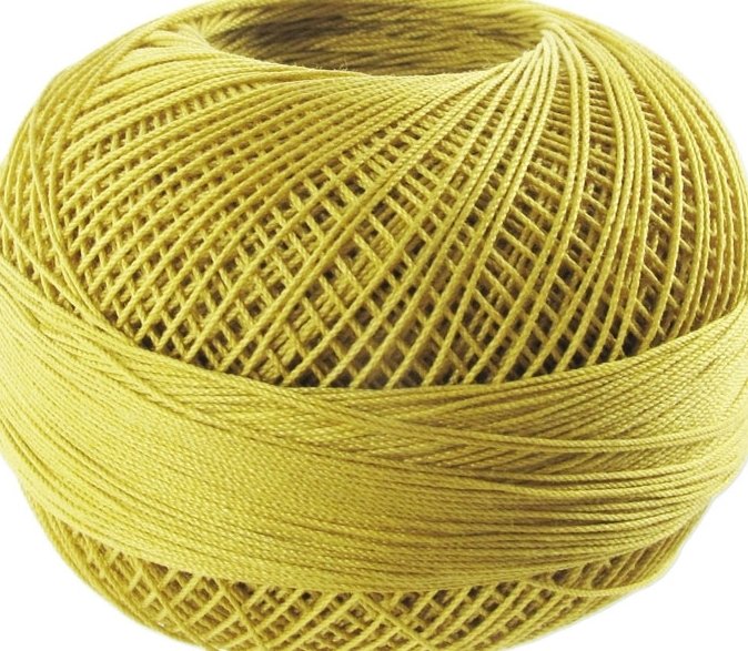Col.699, Harvest Gold, Lizbeth thread