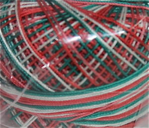 Col.107, Tropical Fruit, Lizbeth thread