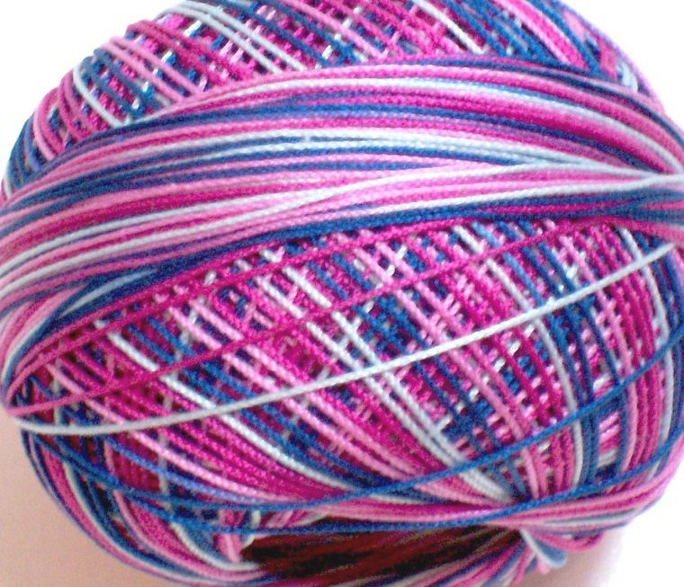 Col.106, Spring Fling, Lizbeth thread